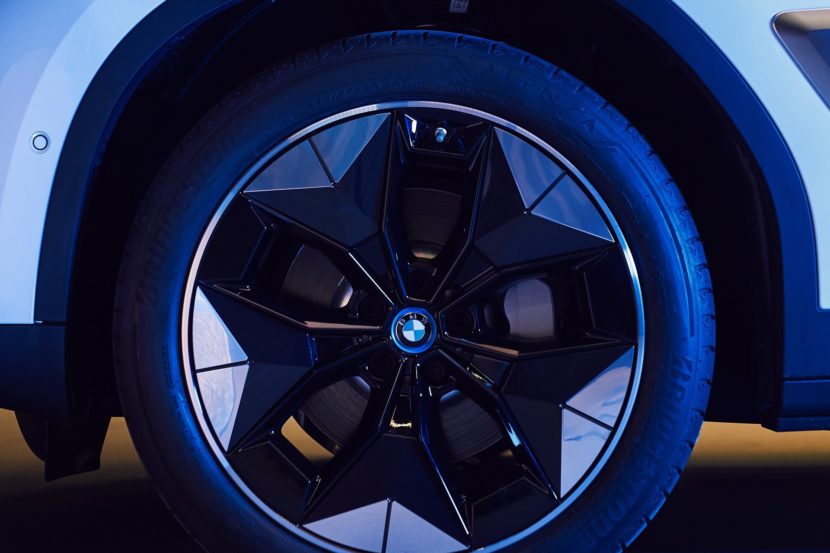 Funky BMW Aerodynamic Wheel developed specifically for BMW iX3