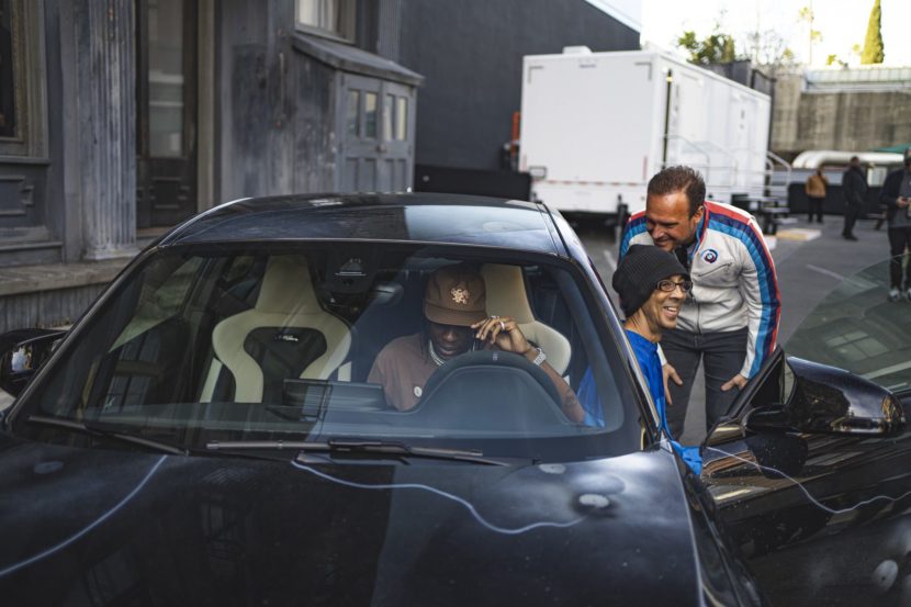 American artist Travis Scott explores the BMW M2 by FUTURA