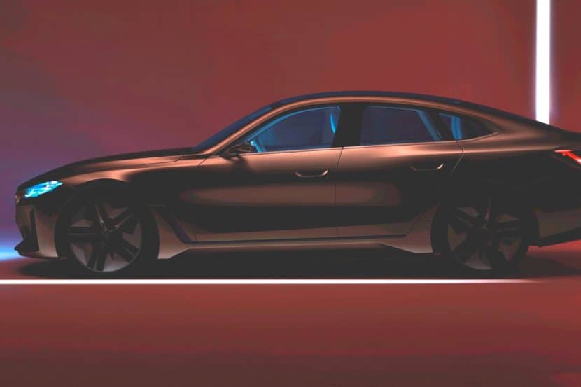 BMW Concept i4: A new teaser before March 3rd online reveal