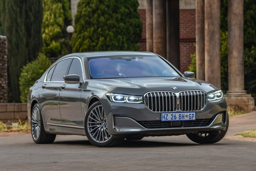 BMW 750Li xDrive, 740Li and 730Ld models pictured in South Africa
