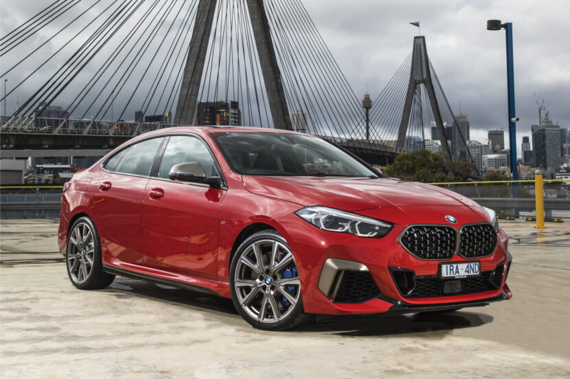 BMW M235i Gran Coupe in Melbourne Red, starting at AUD 69,990 in Australia
