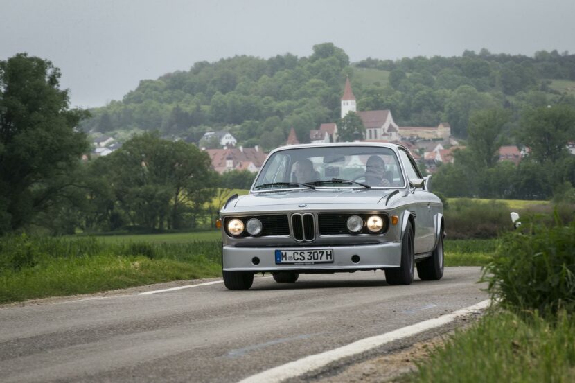 Tesla-Powered BMW 3.0 CSL Replica Drag Races Ford Mustang V8