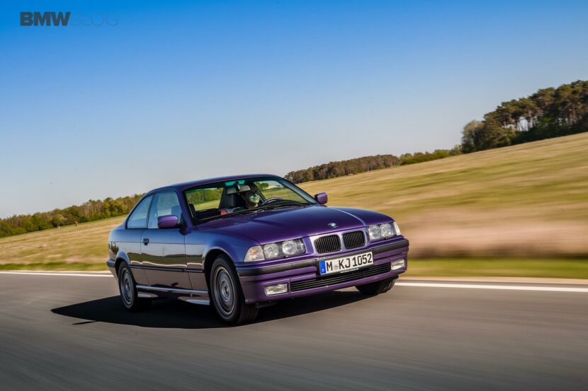 BMW 3 Series E36 Techno Violet shines again after big detailing project