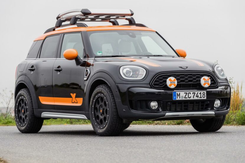 This is the new MINI Countryman powered by X-RAID