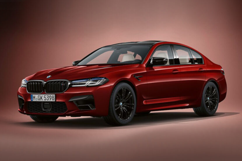 BMW M5 Facelift: First pictures without the Competition Package