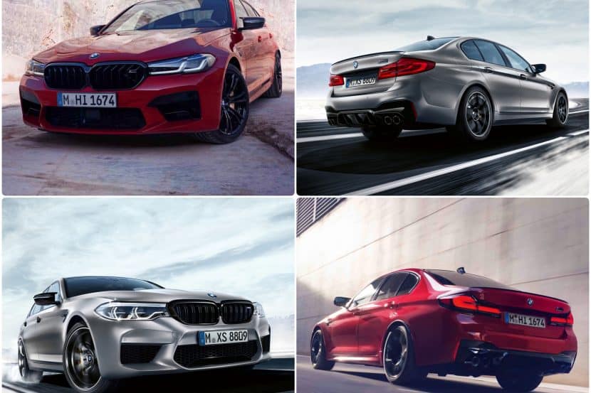 VISUAL COMPARISON: New M5 Competition vs. pre-LCI F90 M5 Competition