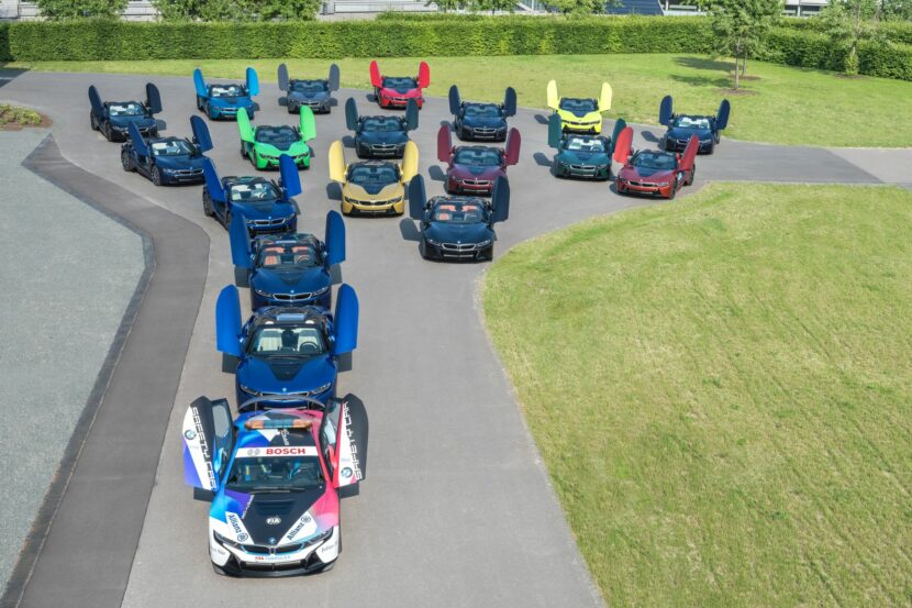 Photo Gallery: Last 18 BMW i8 cars ever made leave BMW Plant Leipzig