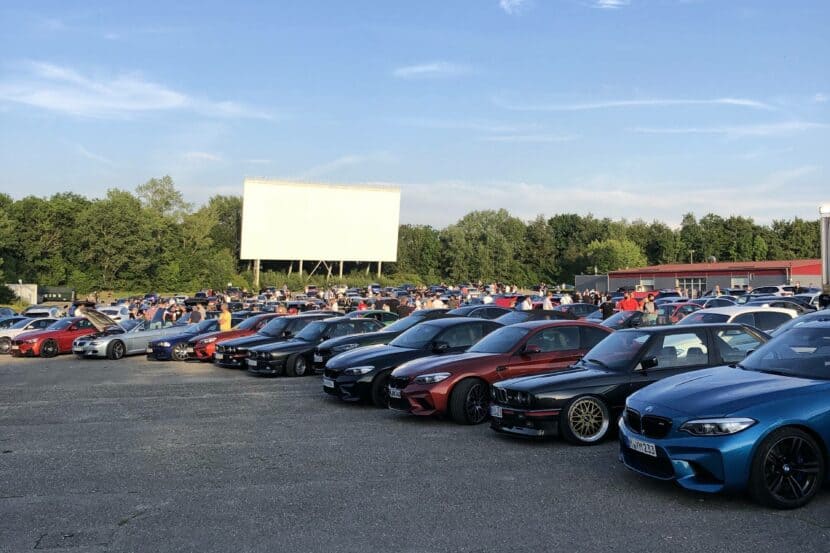BMW M hosts movie night at an outdoor cinema near Munich