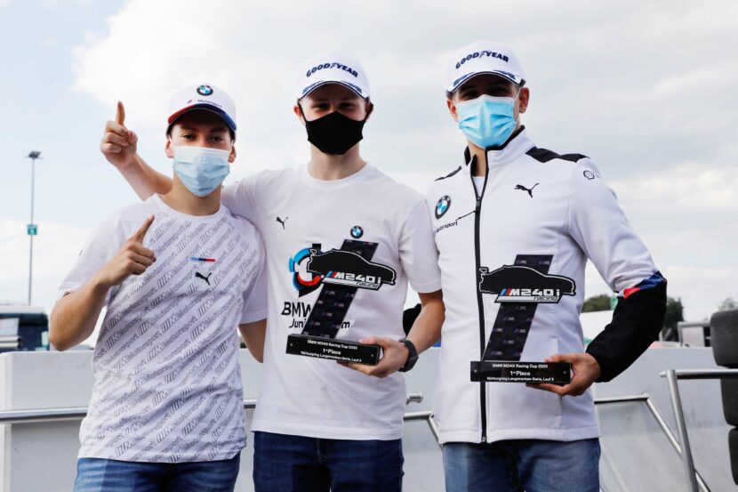 BMW Junior Team wins first race, ahead of debut in M4 GT4