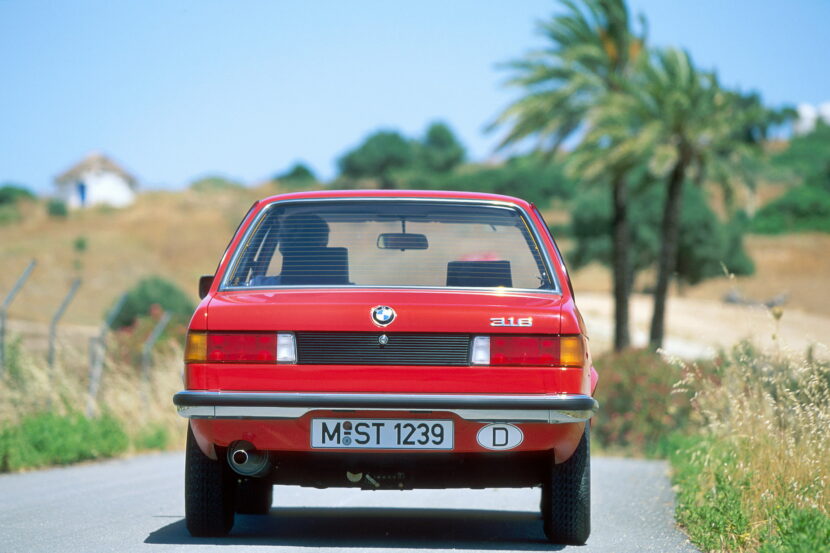 BMW celebrates 45 years since the birth of the E21 3 Series