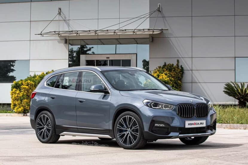 Third-generation BMW X1 SAV gets a new rendering
