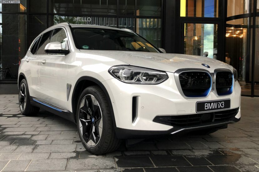 We bring you real life photos of the BMW iX3 electric SUV