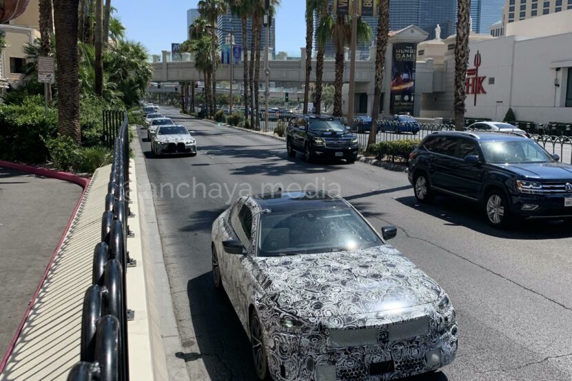 The rear-wheel drive 2021 BMW 2 Series Coupe was seen in Las Vegas