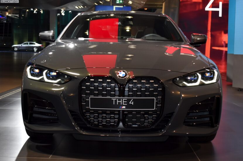 2021 BMW 4 Series shown in Dravite Grey with the M Carbon Package