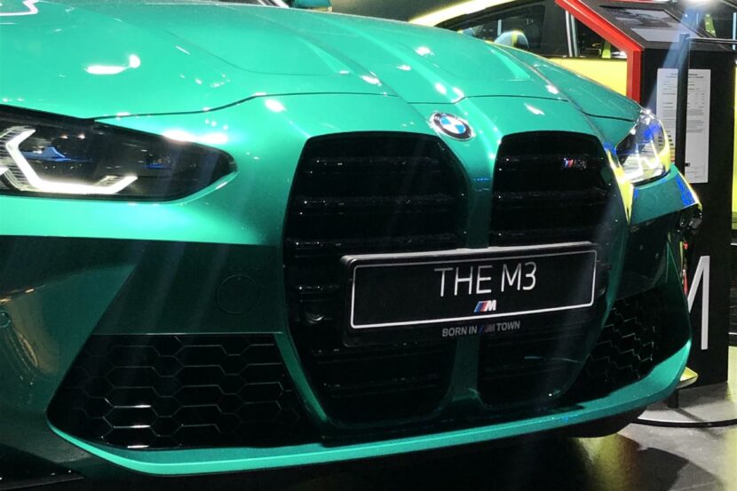 The new 2021 BMW M3 G80 displayed at the BMW Welt – VIDEO