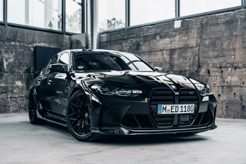 See the G80 BMW M3 with M Performance Parts in Black