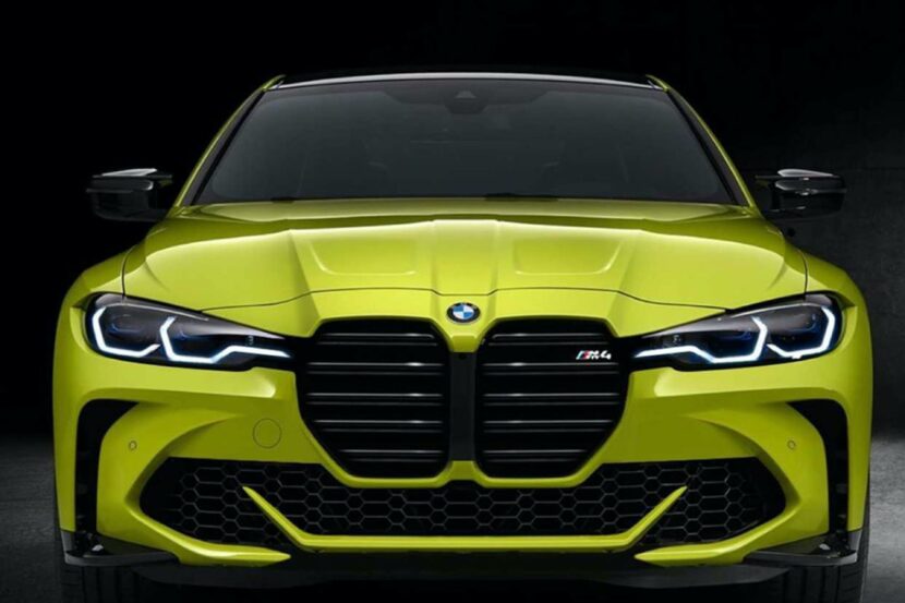 2021 BMW M4 with different kidney grilles. Which one is your favorite?