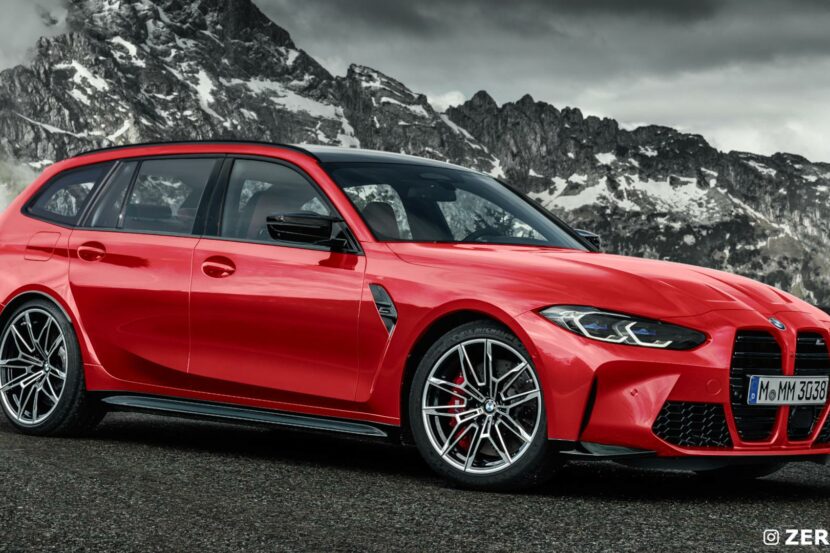 Video: BMW M3 Touring and M3 CS Spotted out Testing on the Ring