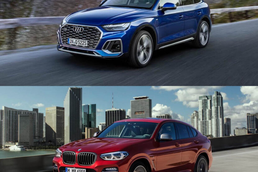 Photo Comparison: BMW X4 vs Audi Q5 Sportback