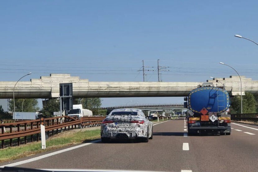 The “BMW M4 CSL” spotted might be a regular M4 with M Performance Parts