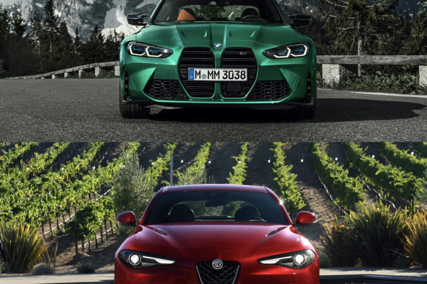 Photo Comparison: BMW M3 vs Alfa Romeo Giulia Quadrifoglio
