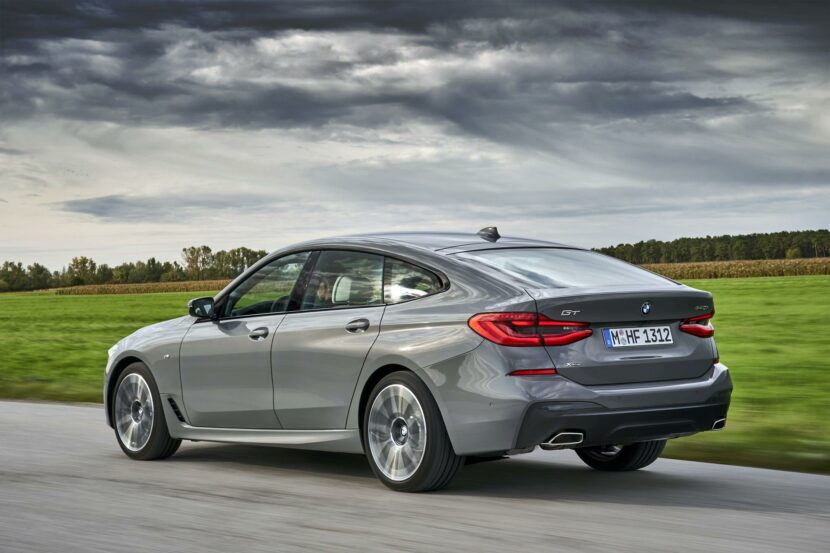 Rear view BMW 6 Series GT