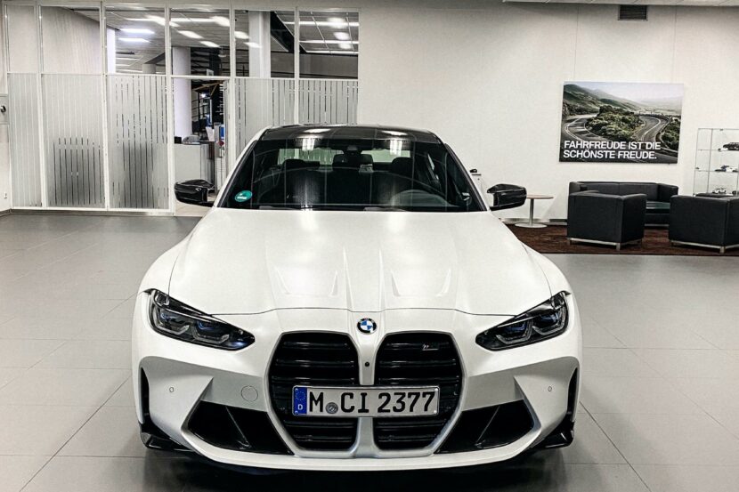 2021 BMW M3 Sedan shows up in Frozen Brilliant White color