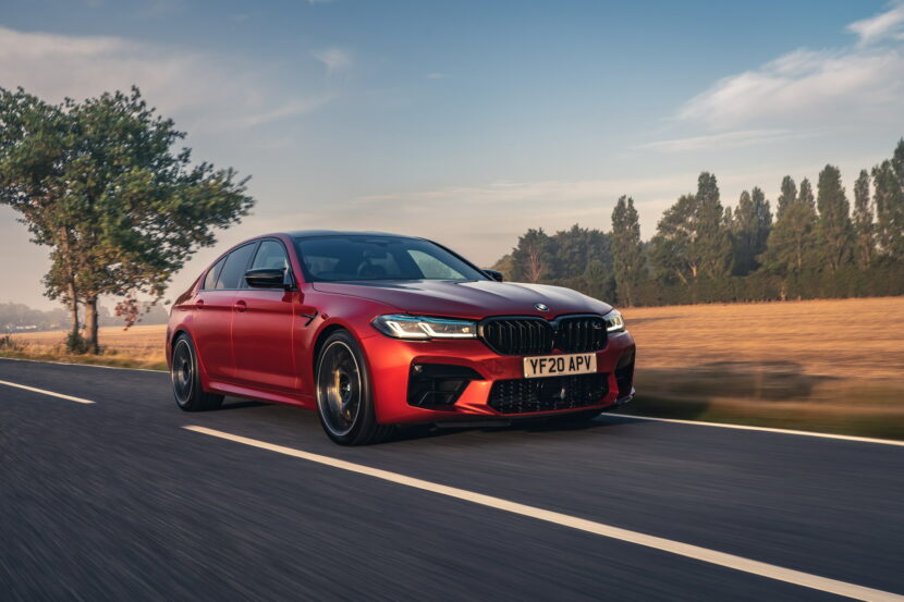 Video: BMW M5 LCI tested on track, does 0-62 mph under 3 seconds