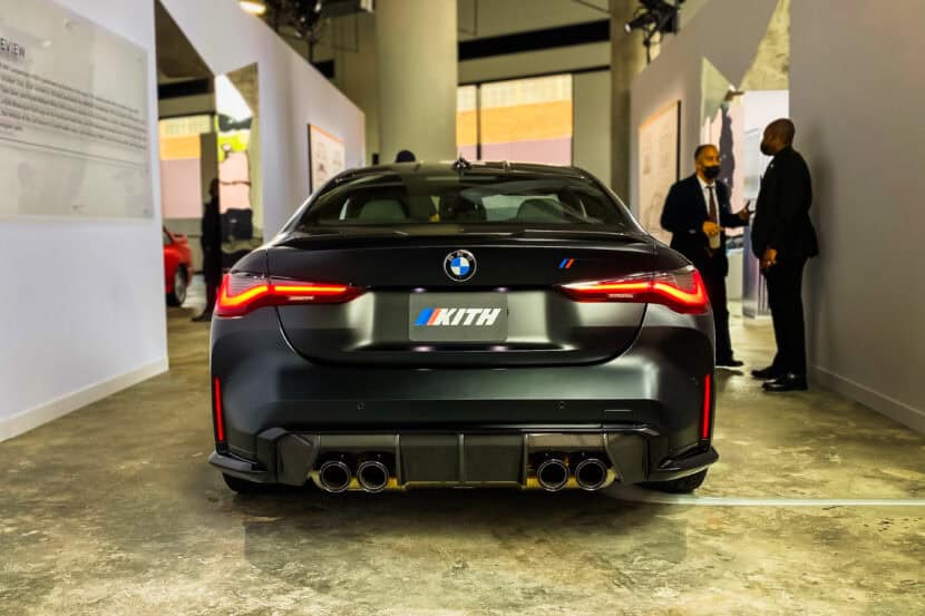 2021 (G82) BMW M4 by Kith – Real Life Photos/Videos of the Frozen Black Color