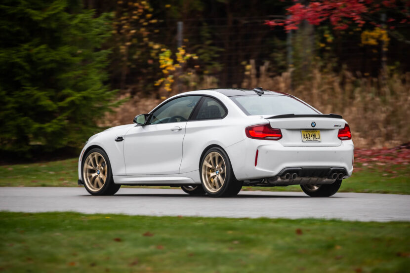 BMW M2 CS (F87) on the race track