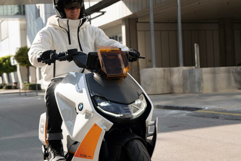 SPIED: BMW Motorrad Definition CE04 Electric Scooter Seen in Public