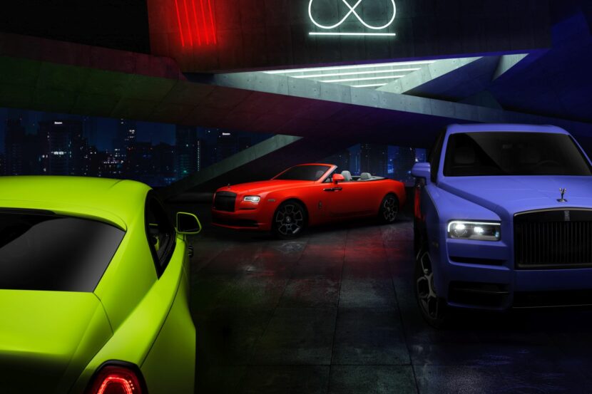 Rolls-Royce Black Badge Neon Nights goes against preconceptions