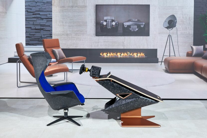 BMW Designworks create Fusion SL concept furniture for sim racers