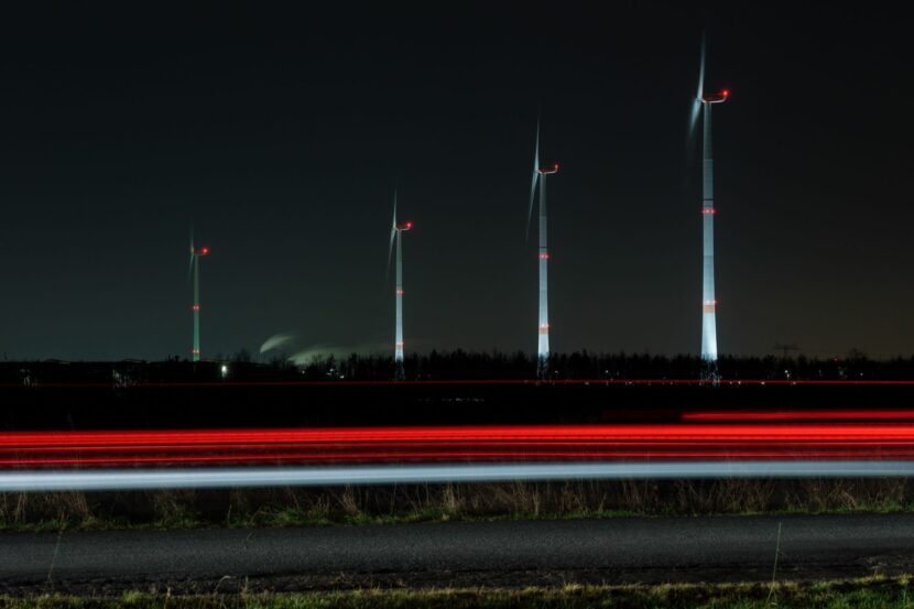 BMW lights up wind turbines at Leipzig plant as Advent candles