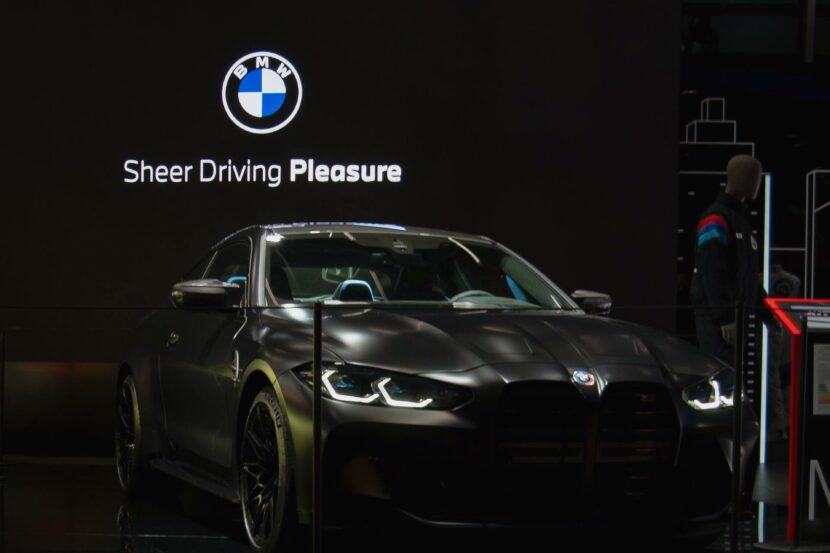 2021 BMW M4 Competition x Kith in Frozen Black Shows Up in Munich