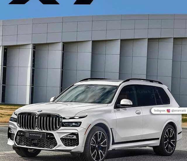 2022 BMW X7 Facelift to feature split headlights
