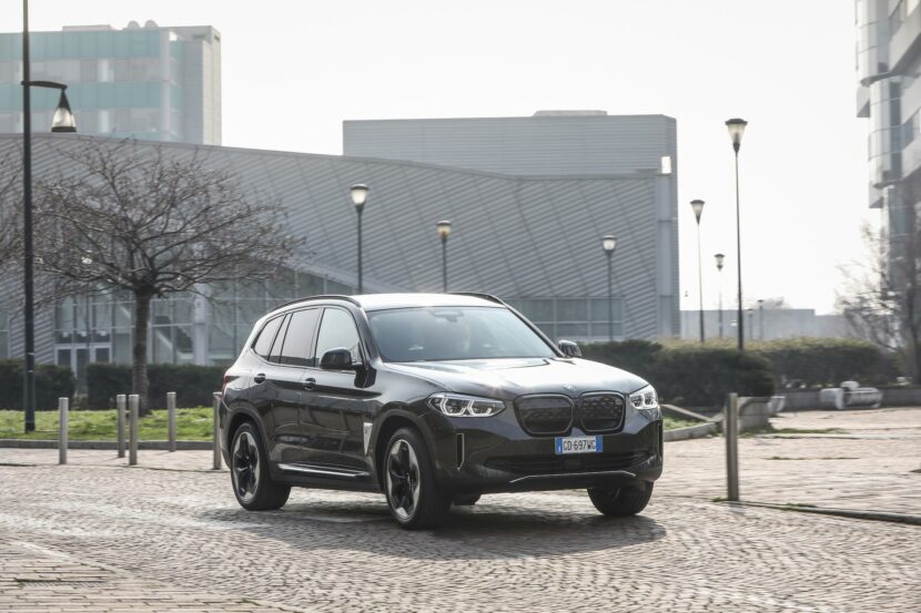 BMW iX3 electric SUV presented in Sophisto Grey Metallic