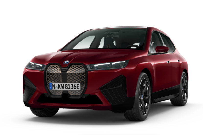 BMW iX: Multiple customization choices in the online visualizer