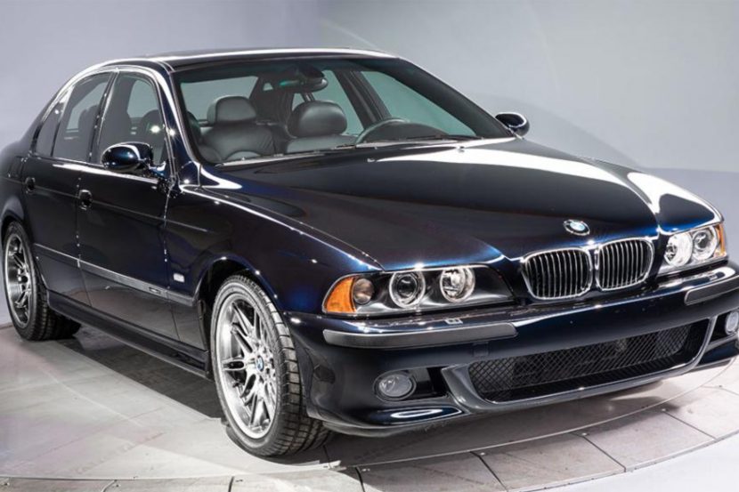 2003 BMW E39 M5 with 3,157 miles on the clock sells for $200,000