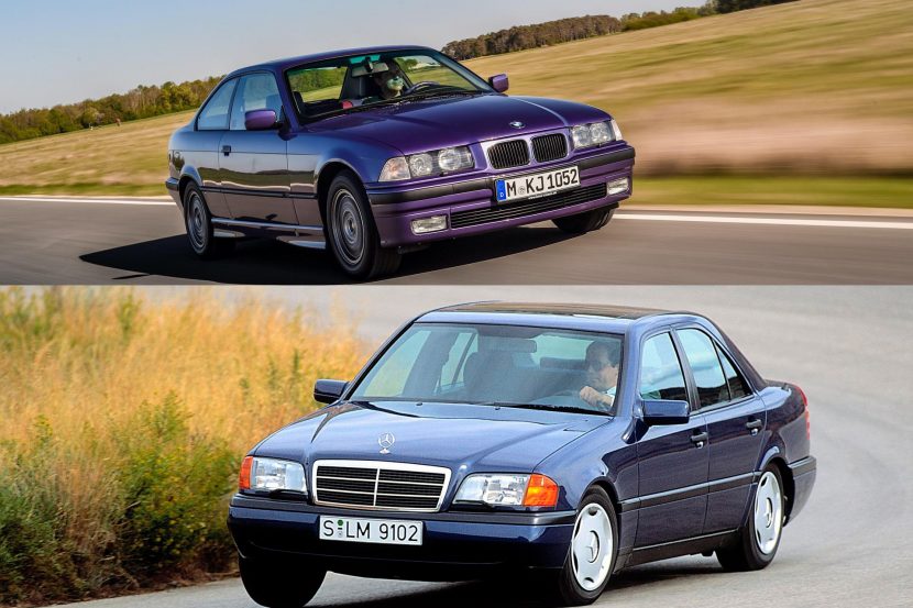 BMW E36 3 Series vs. Mercedes-Benz W202 C-Class – The Best Bang For Your Buck?