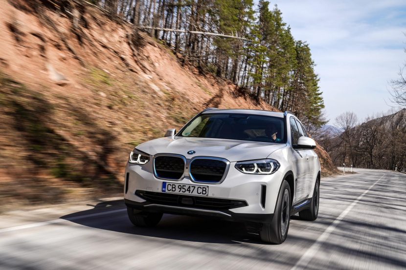 BMW iX3 goes for a drive in Eastern Europe