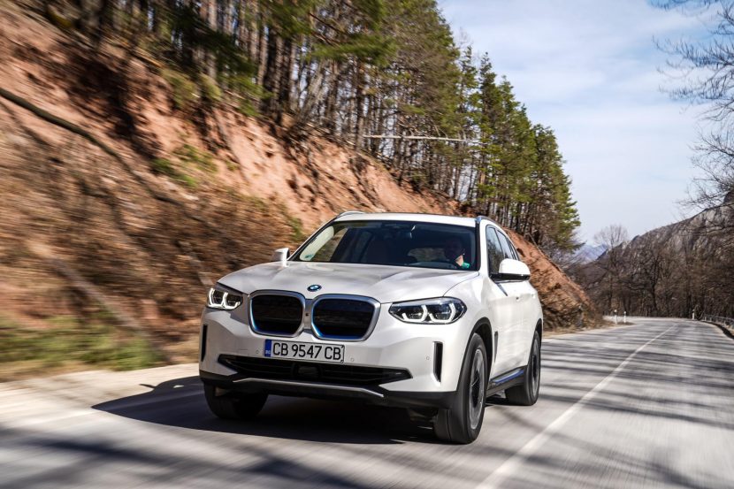 SPIED: BMW iX3 Will Get Updated Along with the BMW X3 LCI