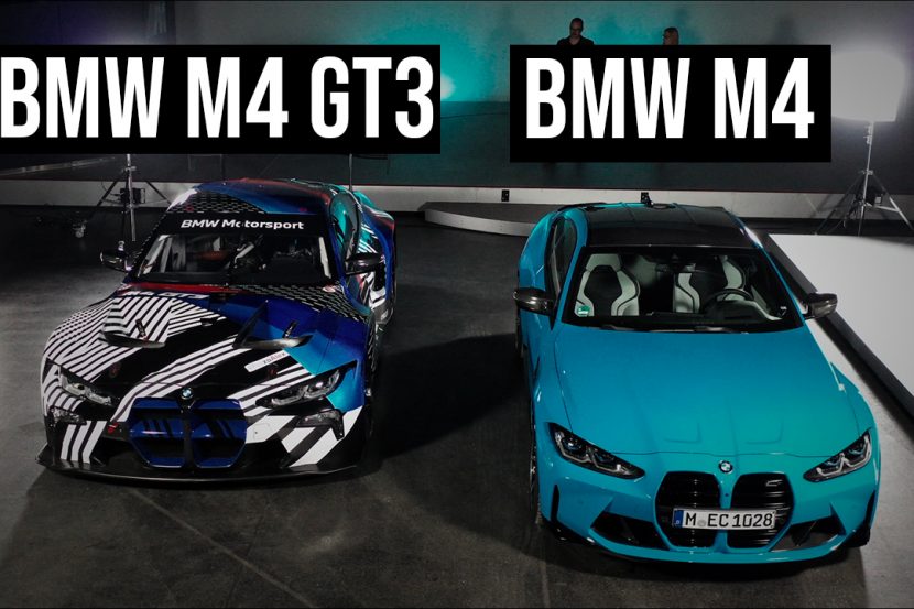 Video: The the similarities between the M4 road car and M4 GT3 racing car