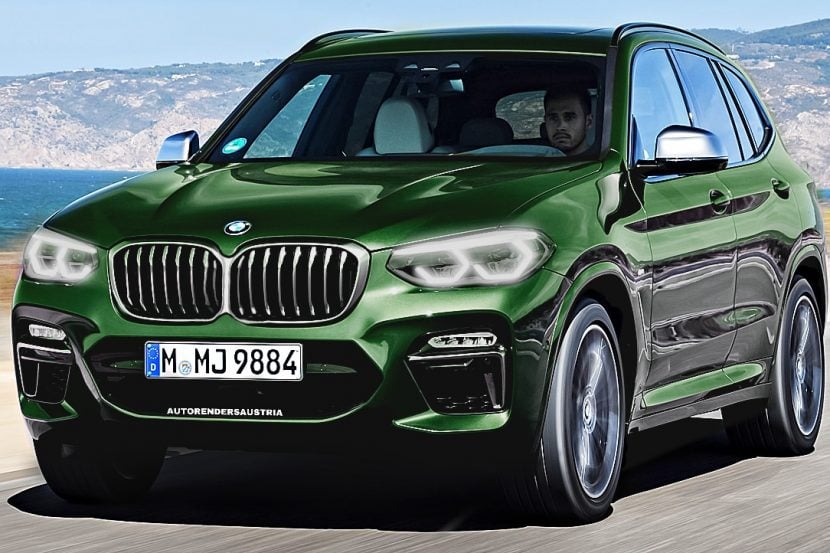 BMW X3 LCI Facelift Rendered with Subtle Differences