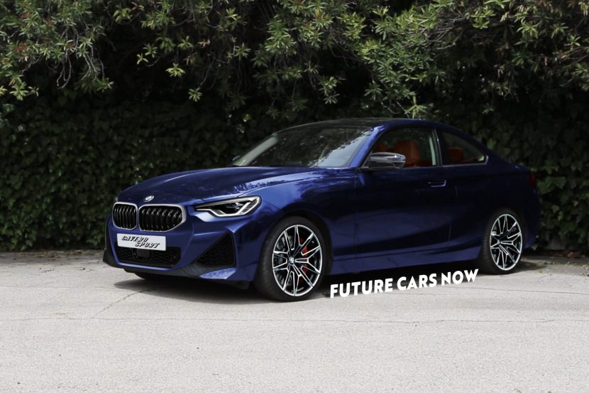2022 BMW 2 Series Coupe G42 gets new renders