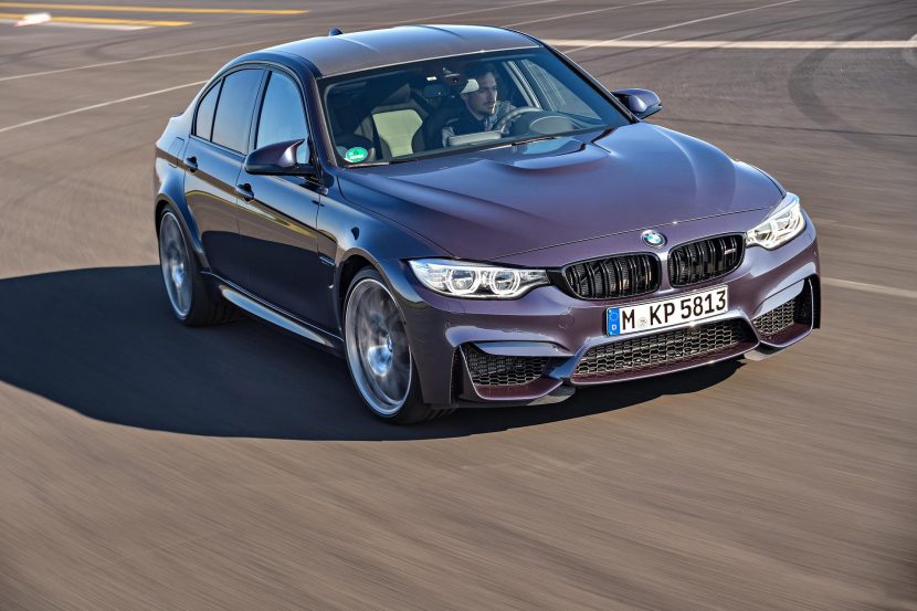 F80_BMW_M3_04 F80 BMW M3 on the track