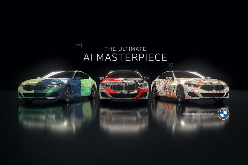 BMW’s Ultimate AI Masterpiece is an 8 Series techy art car