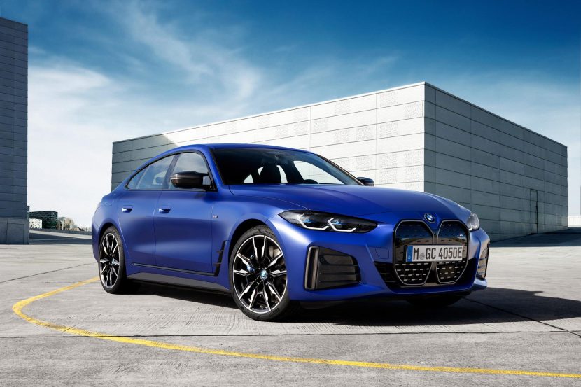 BMW i4 M50 Takes on Base-Spec Porsche Taycan in Autocar Test