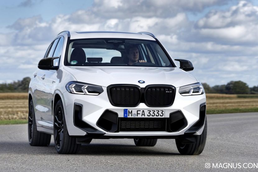2021 BMW X3 M facelift gets rendered with new grille and front bumper