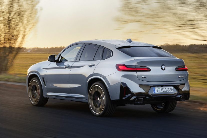 BMW X4 Facelift rear end